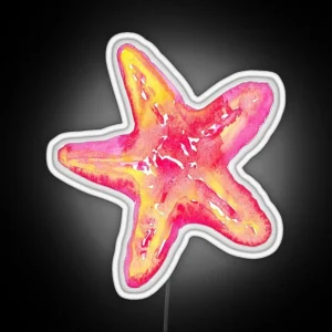 Aesthetic Led Starfish RGB Neon Sign