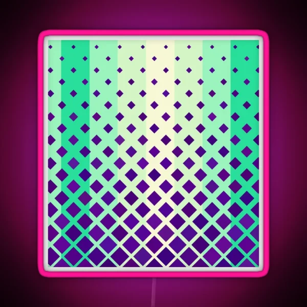 Aesthetic Patterns Cute And Lovely Patterns RGB Neon Sign