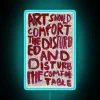 Vibrant customizable neon signs with aesthetic prints in true color
