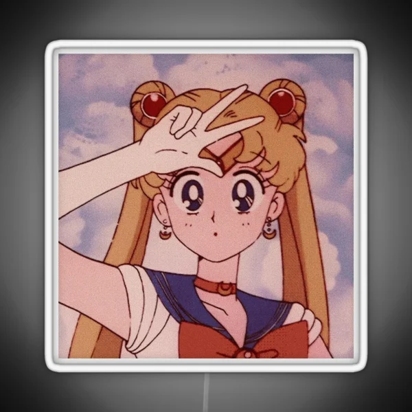 Aesthetic Sailor Moon RGB Neon Sign