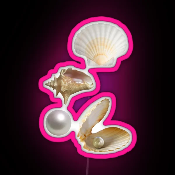 Aesthetic Seashell Led Ledpack RGB Neon Sign