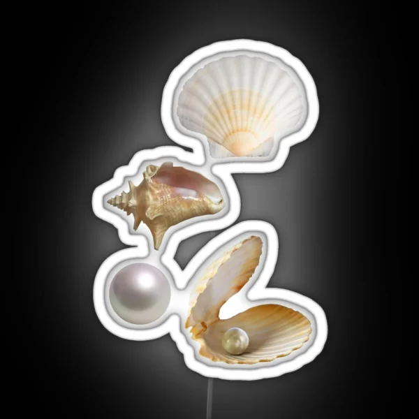 Aesthetic Seashell Led Ledpack RGB Neon Sign
