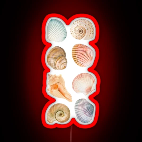 Aesthetic Shell Led RGB Neon Sign