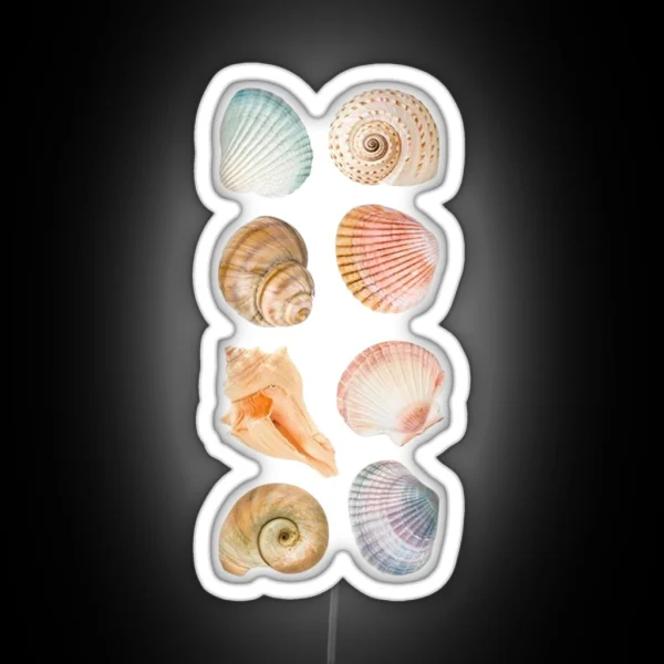 Aesthetic Shell Led RGB Neon Sign