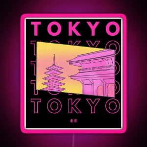 Aesthetic Tokyo Classic Led RGB Neon Sign