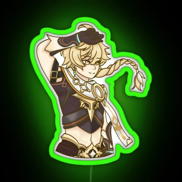 Aether Genshin Impact RGB Neon Sign