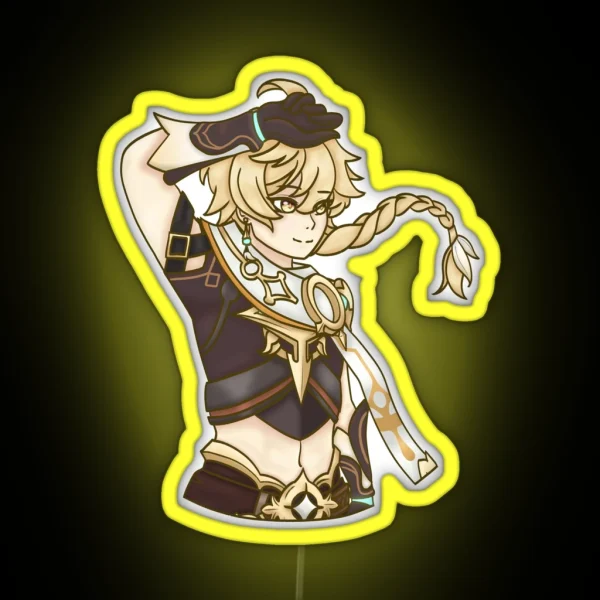 Aether Genshin Impact RGB Neon Sign