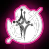 A radiant, customizable Aether Viator neon sign with RGB effects
