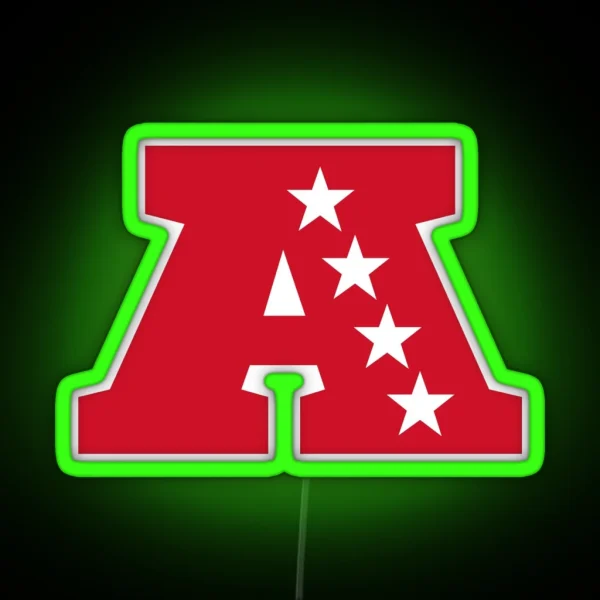 AFC Football Conference RGB Neon Sign