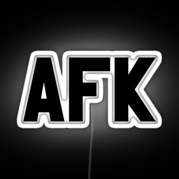 AFK RGB Neon Sign