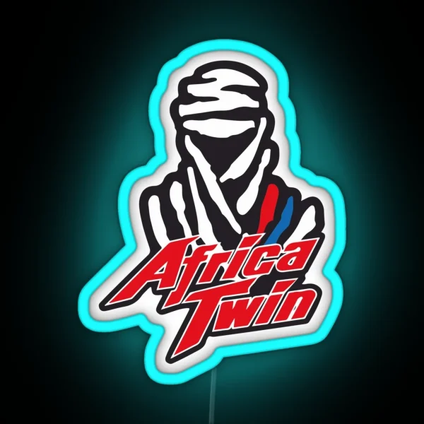 Africa Twin Desert RGB Neon Sign