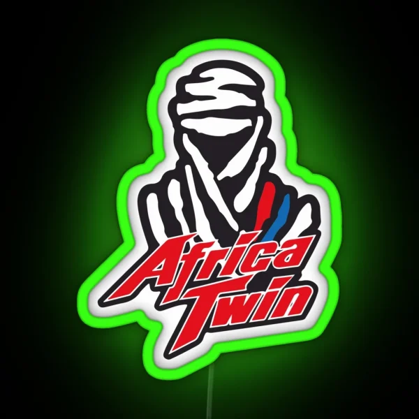 Africa Twin Desert RGB Neon Sign