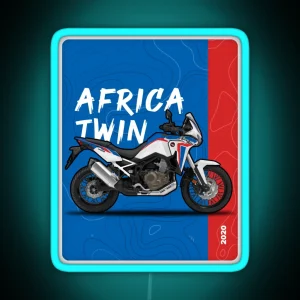 Africa Twin RGB Neon Sign