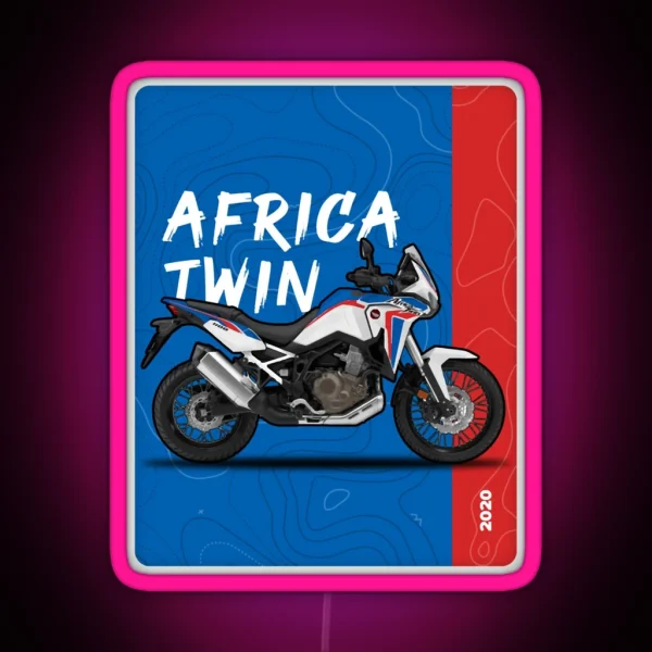Africa Twin RGB Neon Sign