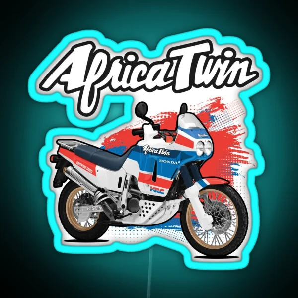 Africa Twin XRV 750 RGB Neon Sign