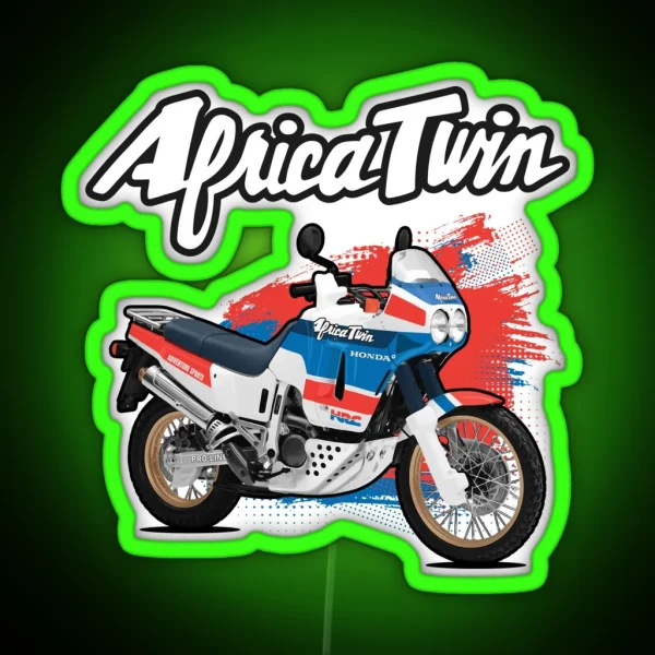 Africa Twin XRV 750 RGB Neon Sign