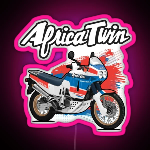 Africa Twin XRV 750 RGB Neon Sign