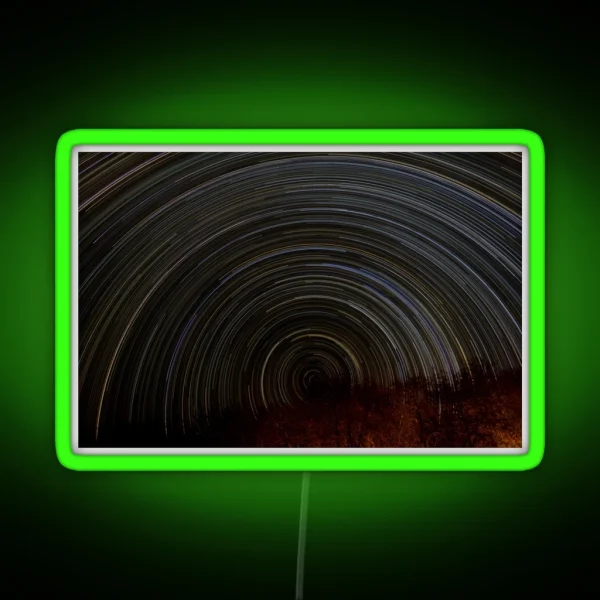 African Star Trail RGB Neon Sign