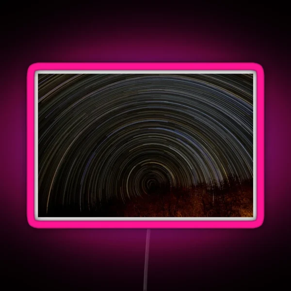 African Star Trail RGB Neon Sign