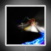 After Dark Ambiance Accentuated with Vibrant RGB Color Changing Neon Sign