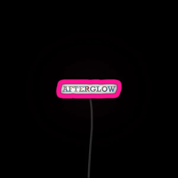 Afterglow Ed Sheeran RGB Neon Sign