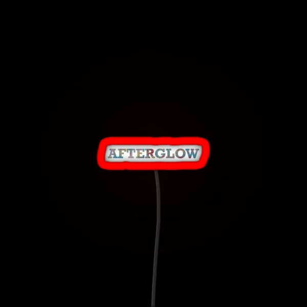 Afterglow Ed Sheeran RGB Neon Sign