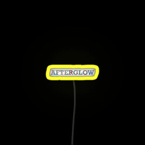 Afterglow Ed Sheeran RGB Neon Sign