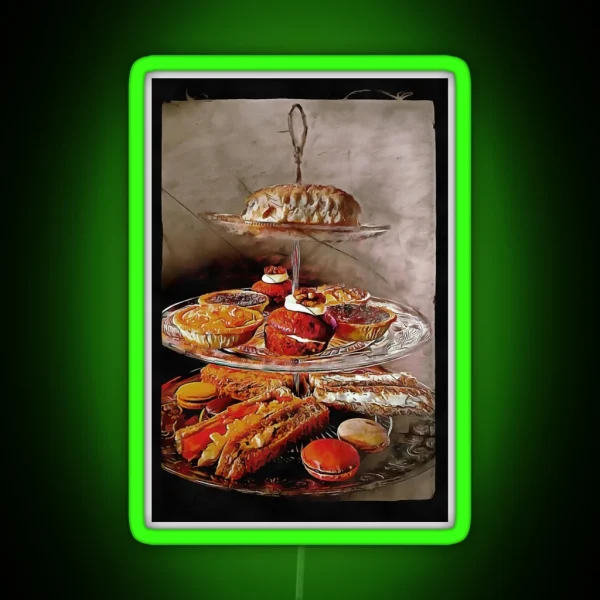 Afternoon Tea Anyone RGB Neon Sign
