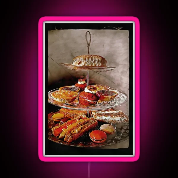 Afternoon Tea Anyone RGB Neon Sign