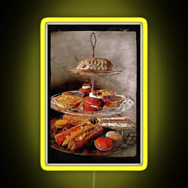 Afternoon Tea Anyone RGB Neon Sign