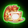 Afternoon Tea Cat RGB Neon Sign - Image 4