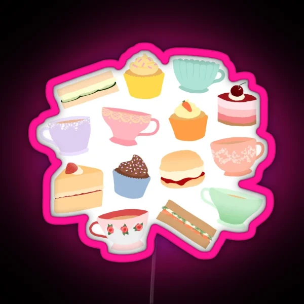 Afternoon Tea RGB Neon Sign