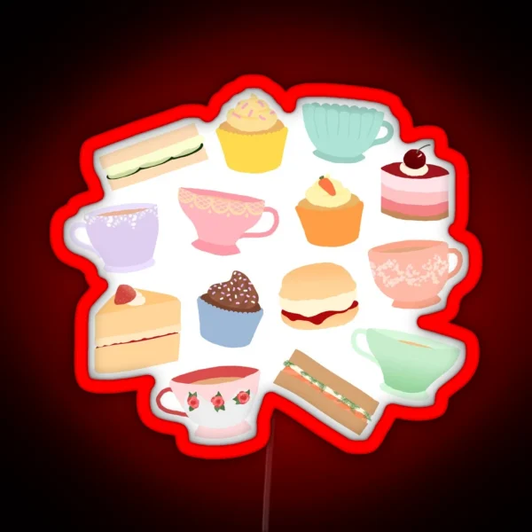 Afternoon Tea RGB Neon Sign