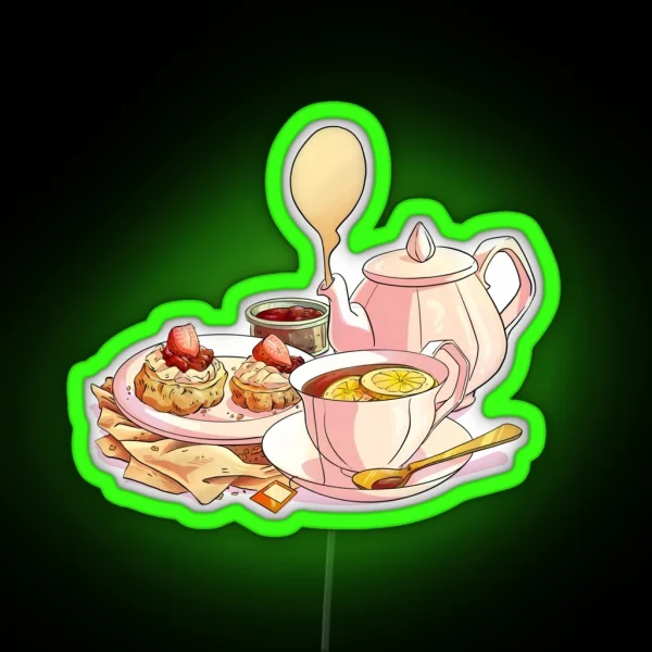 Afternoon Tea RGB Neon Sign