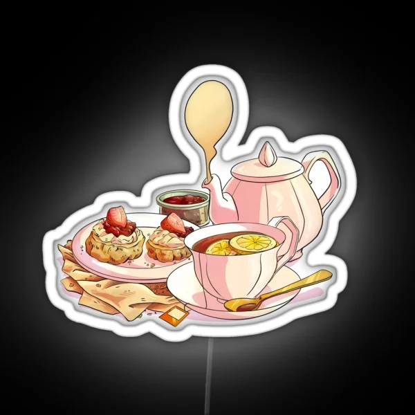 Afternoon Tea RGB Neon Sign