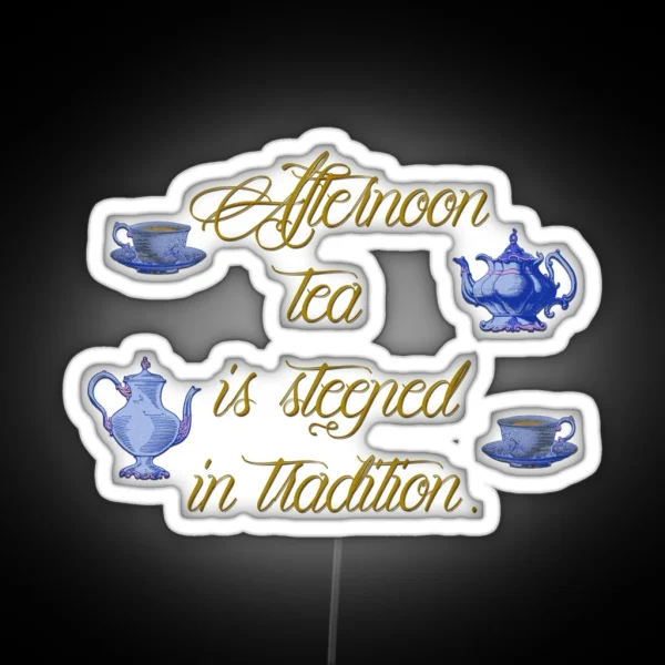 Afternoon Tea RGB Neon Sign