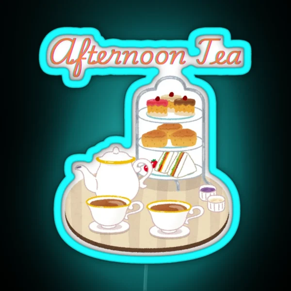 Afternoon Tea RGB Neon Sign