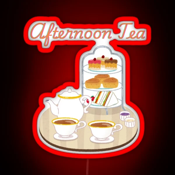 Afternoon Tea RGB Neon Sign