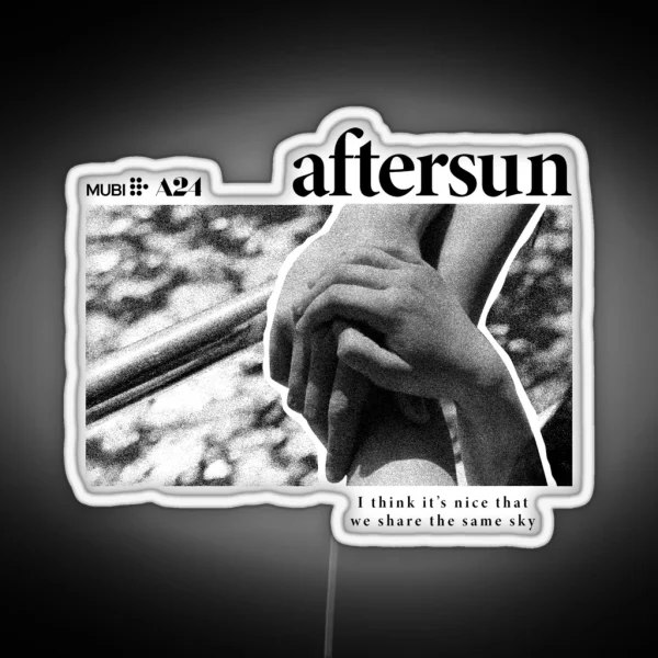 Aftersun Hands RGB Neon Sign