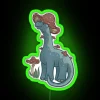 Agaric Apatosaurus RGB Neon Sign - Image 4