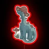 Agaric Apatosaurus RGB Neon Sign - Image 2