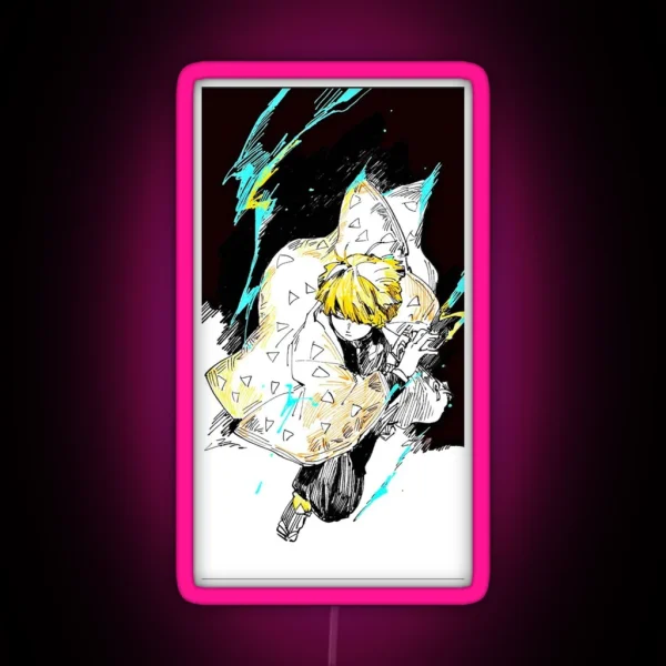 Agatsuma Manga Drawing RGB Neon Sign