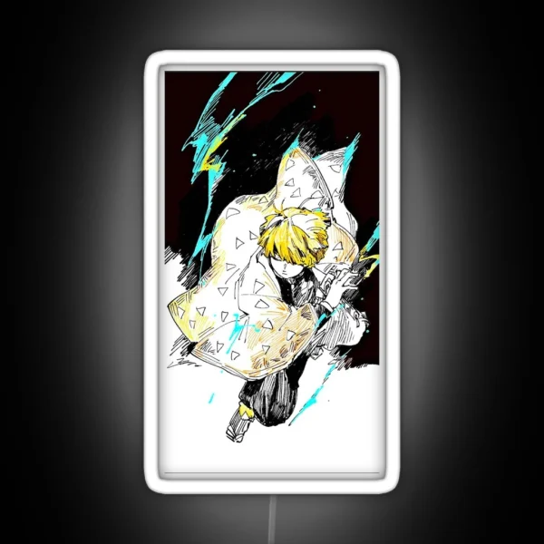 Agatsuma Manga Drawing RGB Neon Sign