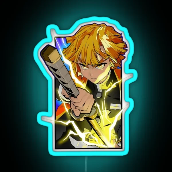Agatsuma Zenitsu RGB Neon Sign