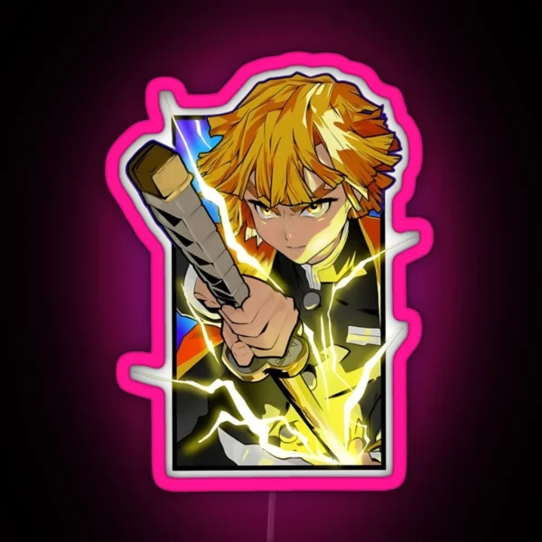 Agatsuma Zenitsu RGB Neon Sign