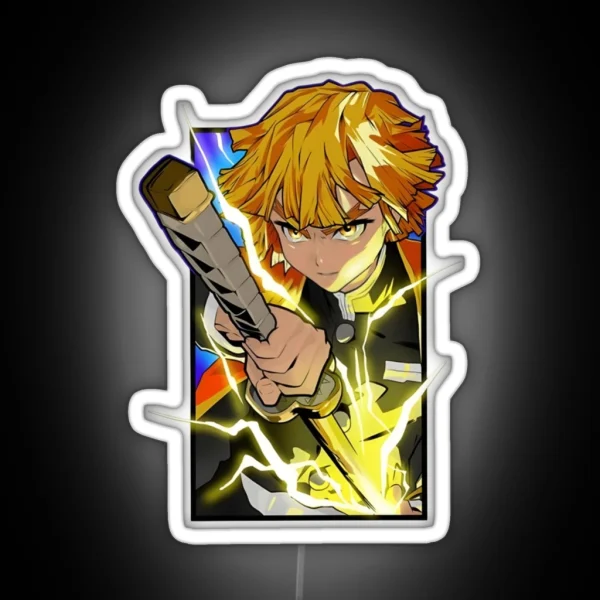 Agatsuma Zenitsu RGB Neon Sign