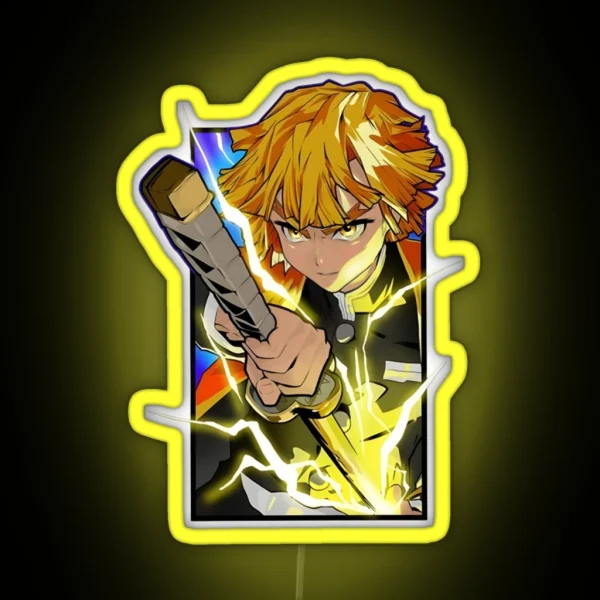 Agatsuma Zenitsu RGB Neon Sign