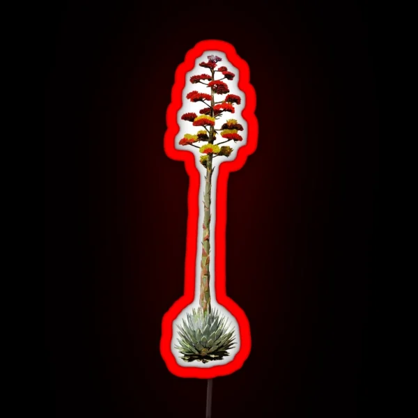 Agave In Bloom RGB Neon Sign