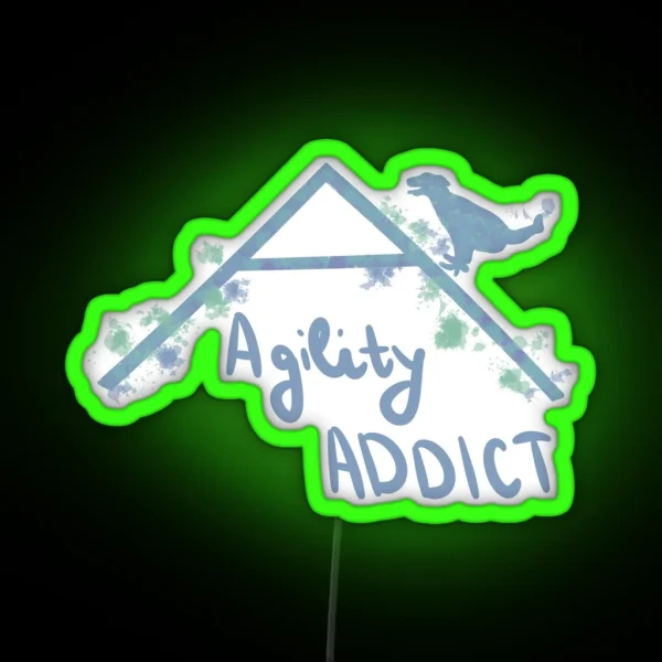 Agility Addict RGB Neon Sign