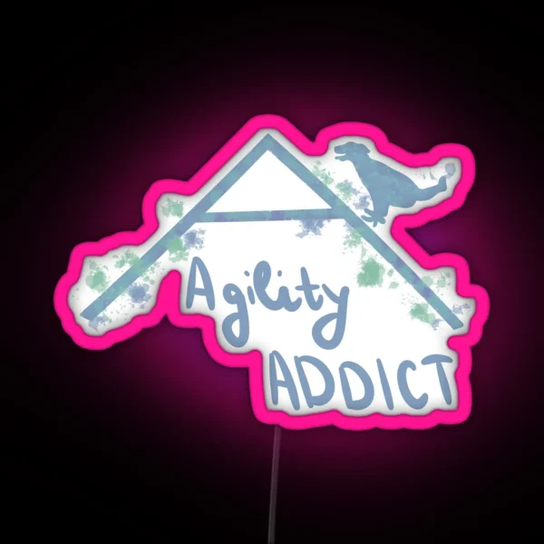 Agility Addict RGB Neon Sign